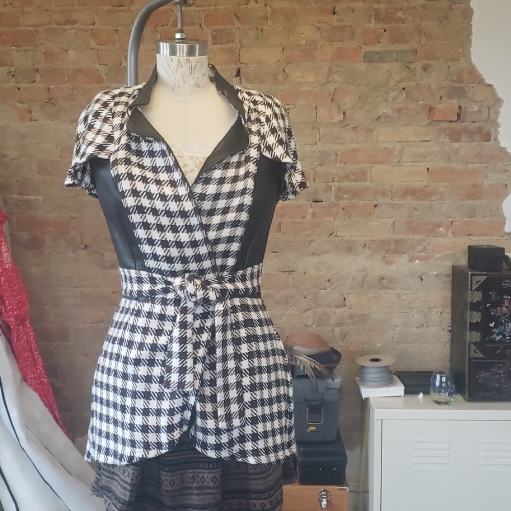 Custom made one of a kind genuine leather jacket
